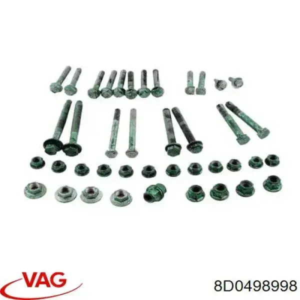 Zestaw wahaczy zawieszenia przedniego 8D0498998 VAG