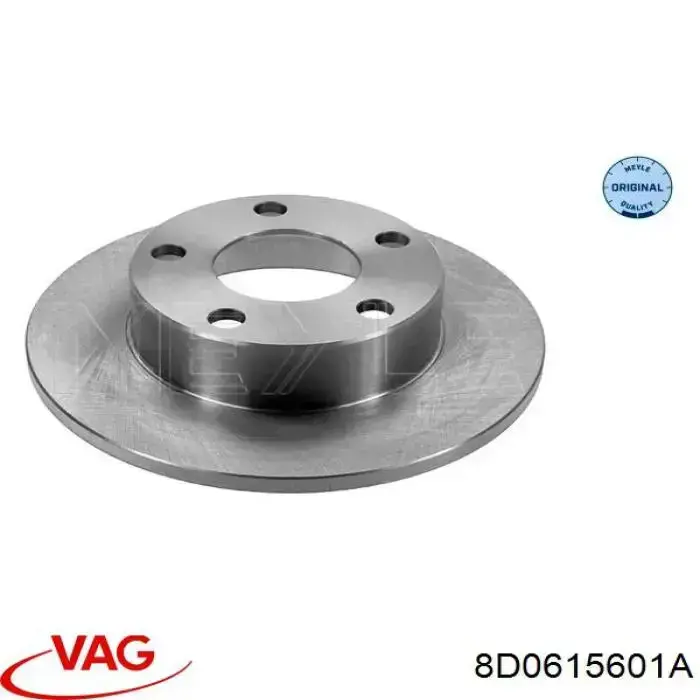 Tarcza hamulcowa tylna VAG 8D0615601A cena, od 38,67 USD