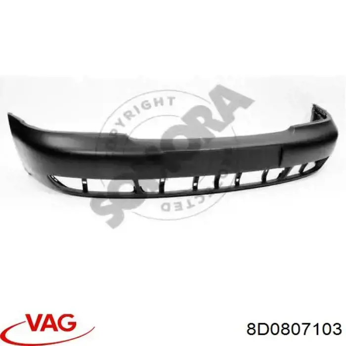 Zderzak przedni VAG 8D0807103 cena, od 138,27 USD