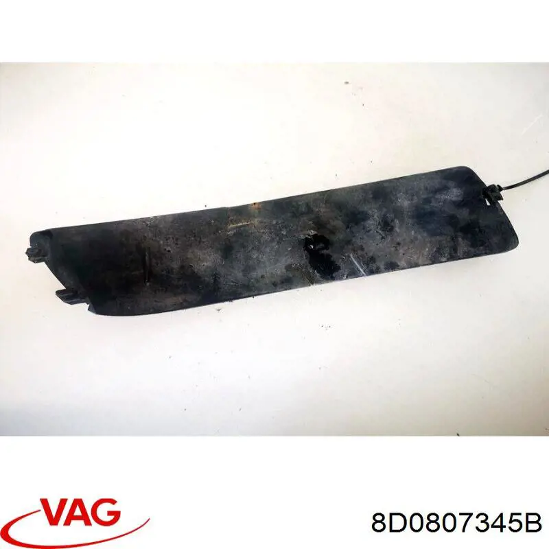 Do koszyka 8D0807345B VAG Kratka zderzaka przedniego lewa