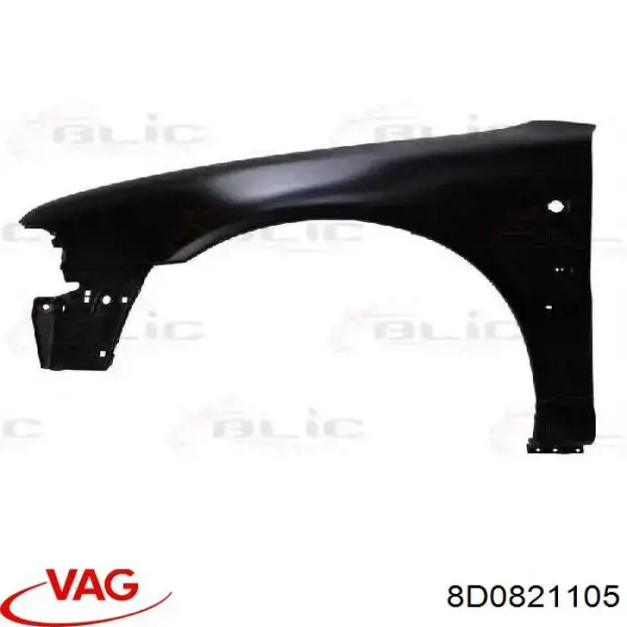 8D0821105 VAG Błotnik przedni lewy