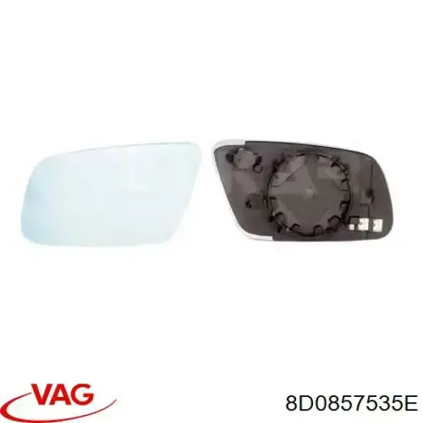 Wkład lusterka wstecznego lewego VAG 8D0857535E cena, od 20,64 USD