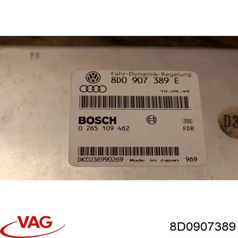 Sterownik ESP VAG 0265109463 cena, od 103,86 USD