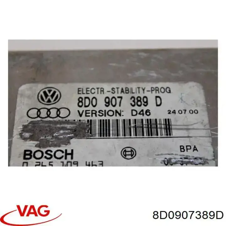 Sterownik ESP VAG 8D0907389D cena, od 99,80 USD