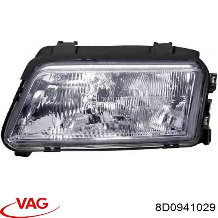 Reflektor lewy VAG 8D0941029 cena, od 73,21 USD