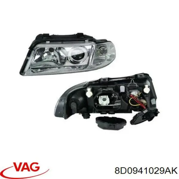 Reflektor lewy VAG 8D0941029AK cena, od 88,53 USD