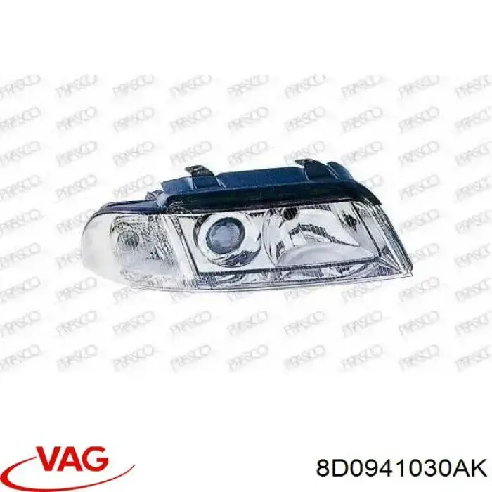 Do koszyka 8D0941030AK VAG Reflektor prawy