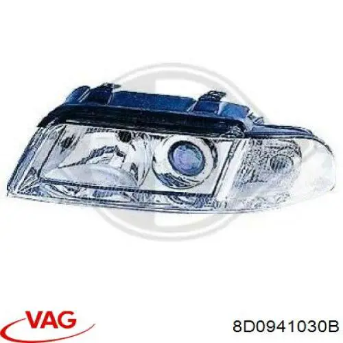 Do koszyka 8D0941030B VAG Reflektor prawy