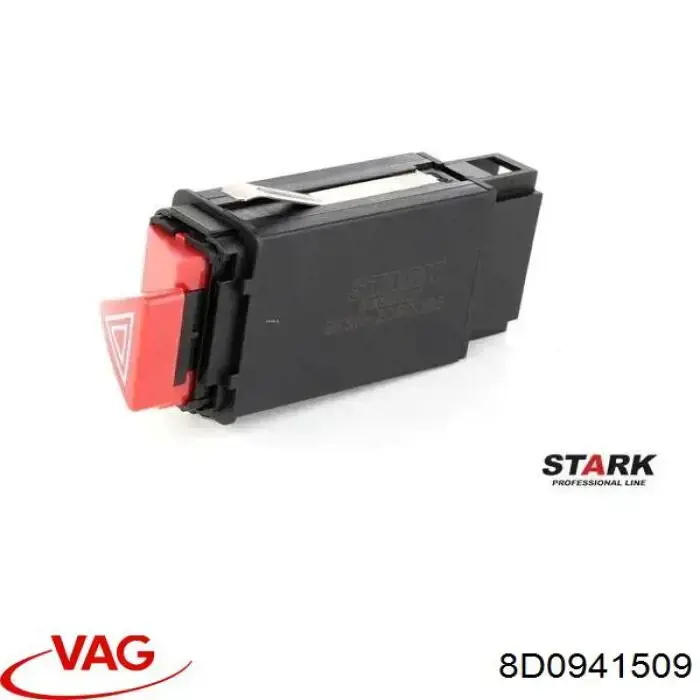 8D0941509 VAG Przycisk włączania światła awaryjnego