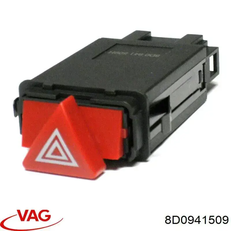 Do koszyka 8D0941509 VAG Przycisk włączania światła awaryjnego