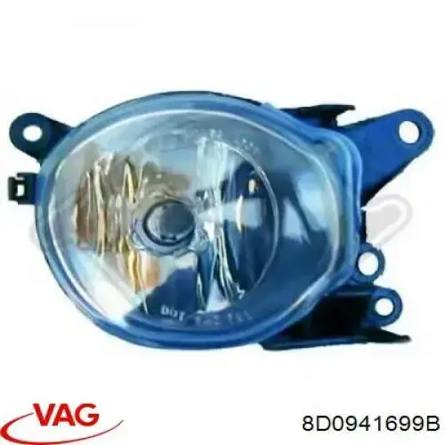 Do koszyka 8D0941699B VAG Lampa przeciwmgielna lewa
