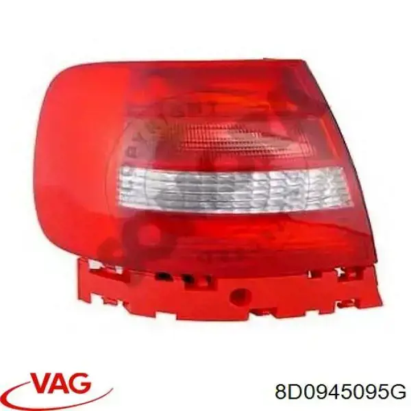 Do koszyka 8D0945095G VAG Lampa zespolona tylna lewa