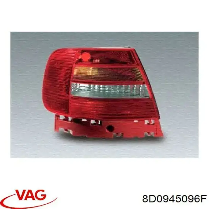8D0945096F VAG Lampa zespolona tylna prawa