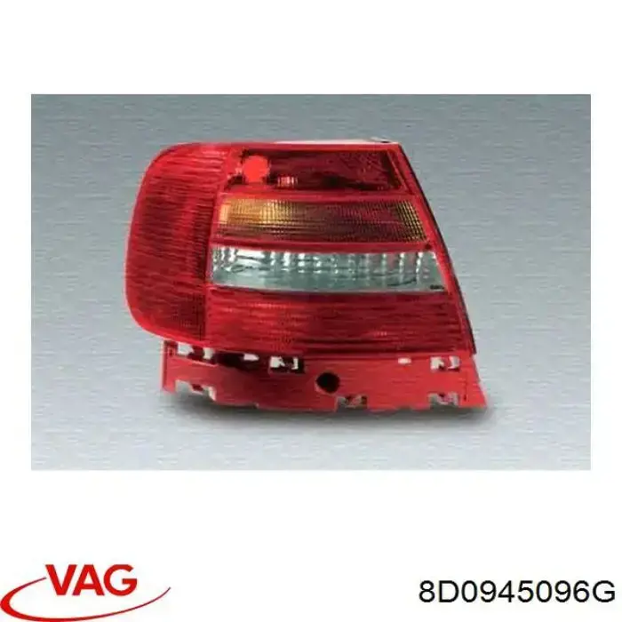 Do koszyka 8D0945096G VAG Lampa zespolona tylna prawa