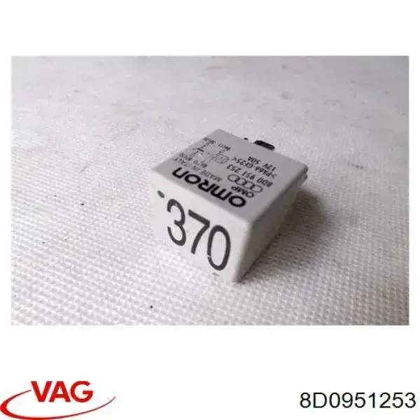 Przekaźnik wentylatora 8D0951253 VAG