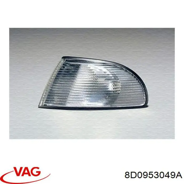 Kierunkowskaz lewy VAG 8D0953049A cena, od 30,36 USD