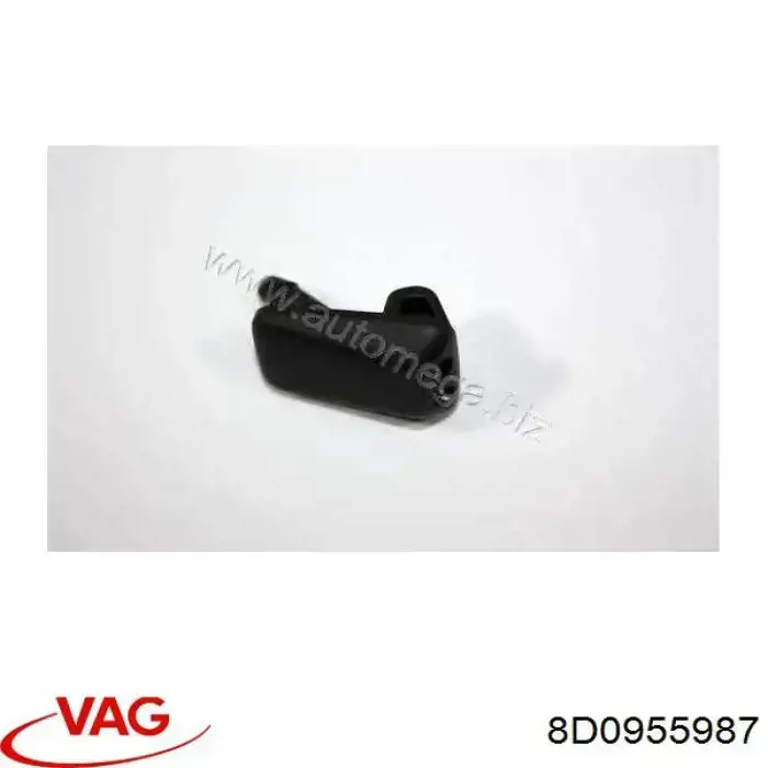Do koszyka 8D0955987 VAG Dysza spryskiwacza szyby przedniej