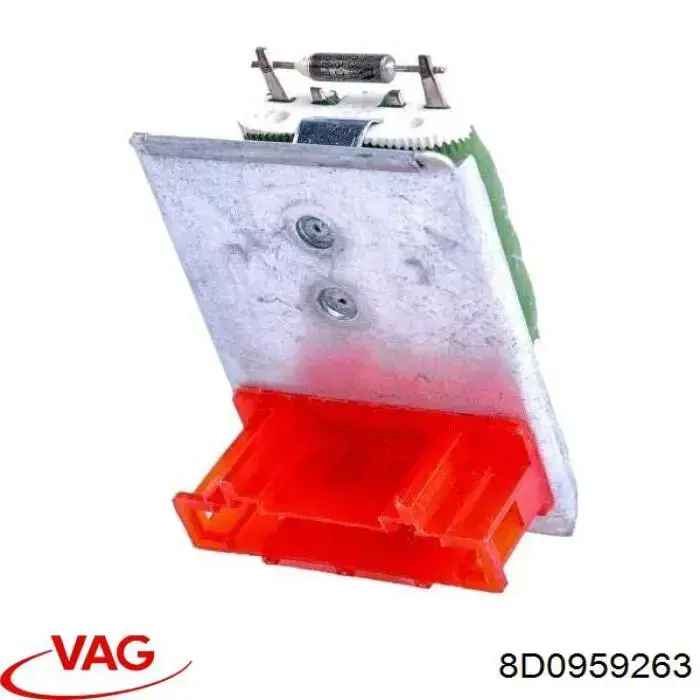Rezystor wentylatora nagrzewnicy (ogrzewacza kabiny) VAG 8D0959263 cena, od 16,82 USD