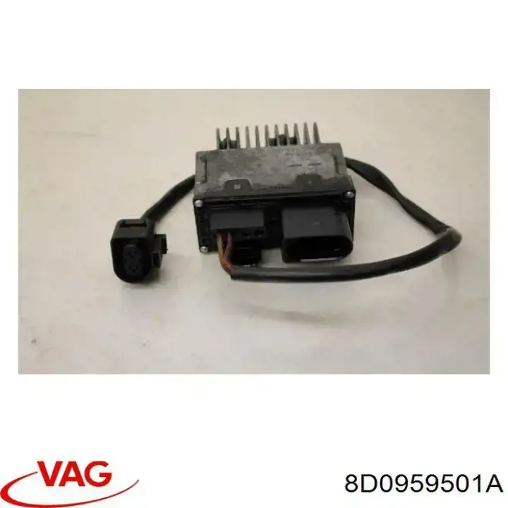 Regulator obrotów wentylatora (sterownik) VAG 8D0959501A cena, od 67,75 USD