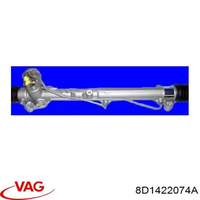 Do koszyka 8D1422074A VAG Listwa kierownicza (maglownica)