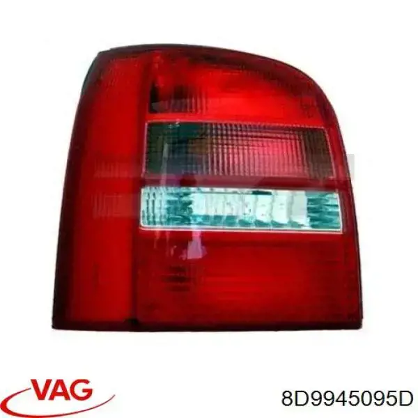 Do koszyka 8D9945095D VAG Lampa zespolona tylna lewa