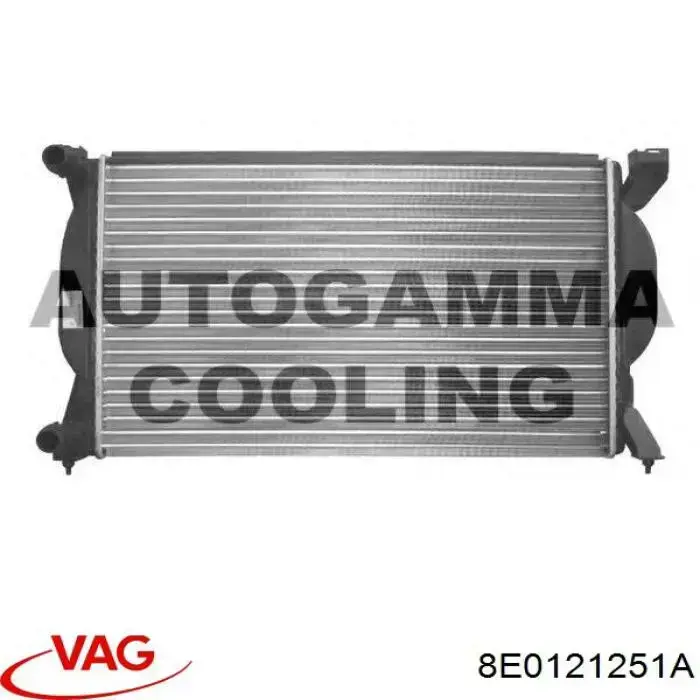 Do koszyka 8E0121251A VAG Chłodnica silnika