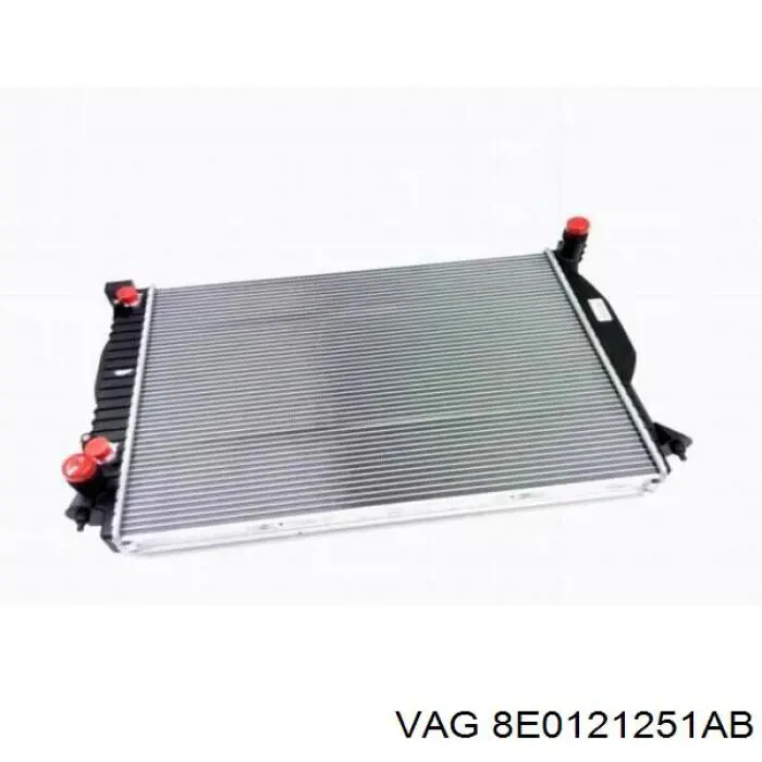 Chłodnica silnika VAG 8E0121251AB cena, od 463,26 USD