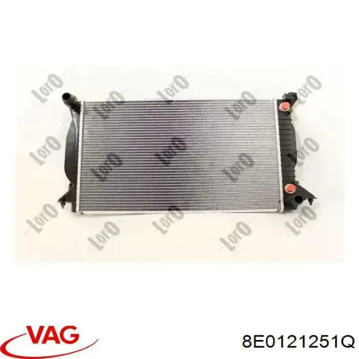 Chłodnica silnika 8E0121251Q VAG