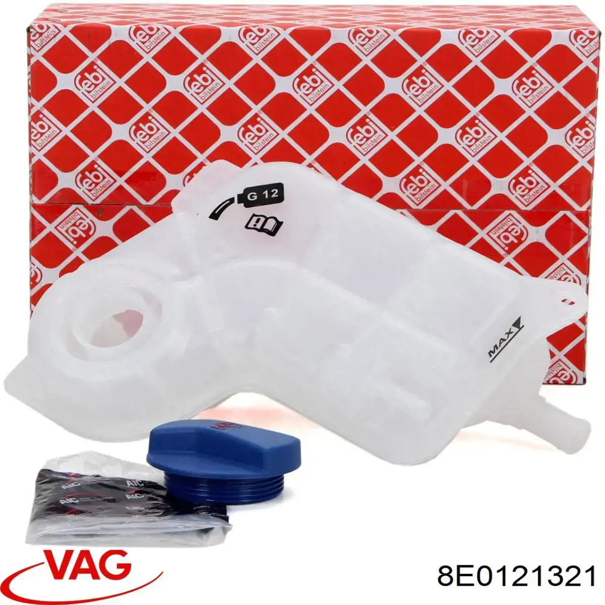 Pokrywa (korek) zbiornika wyrównawczego 8E0121321 VAG