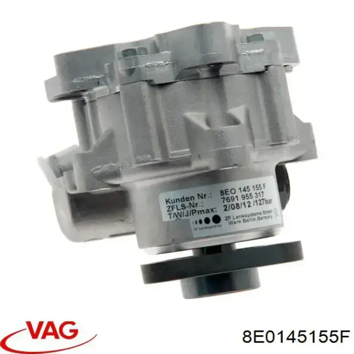 Pompa wspomagania hydraulicznego kierownicy VAG 8E0145155F cena, od 121,93 USD