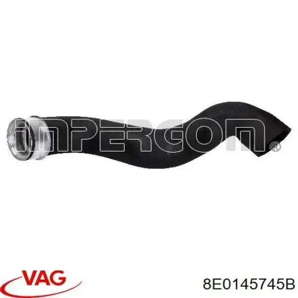Przewód (króciec) intercoolera VAG 8E0145745B cena, od 56,54 USD