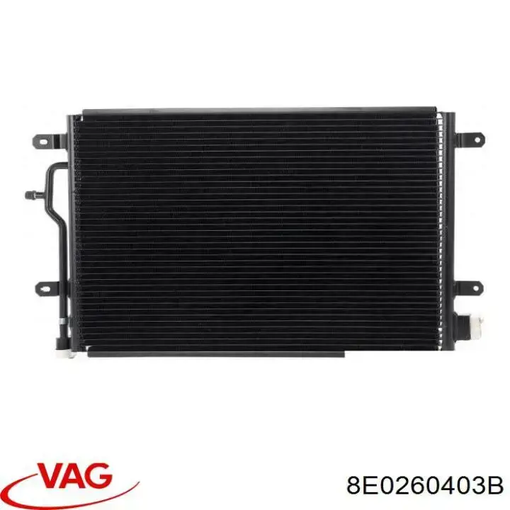 Chłodnica klimatyzacji VAG 8E0260403B cena, od 79,02 USD