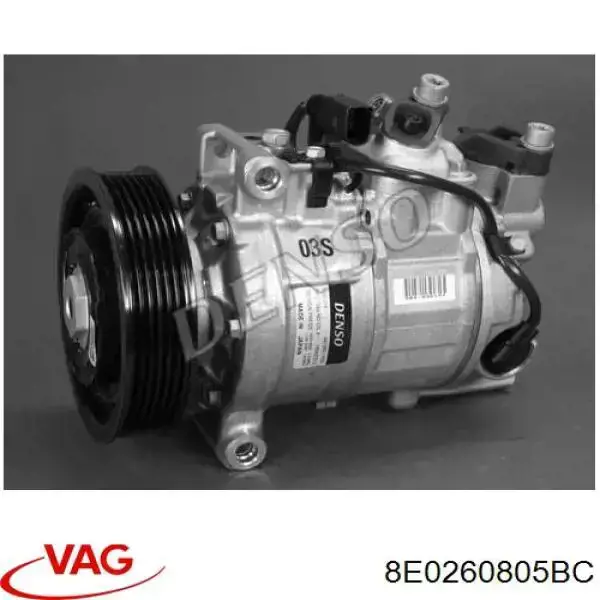 Sprężarka klimatyzacji 8E0260805BC VAG