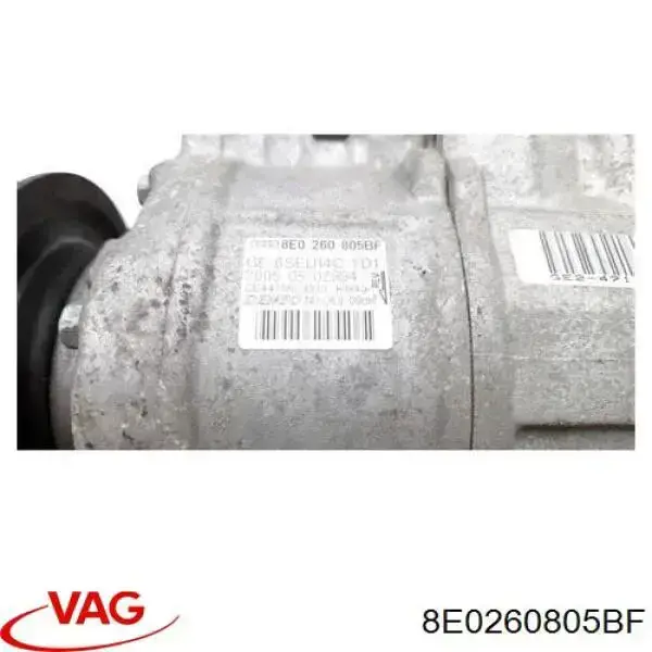 Sprężarka klimatyzacji VAG 8E0260805BF cena, od 154,93 USD