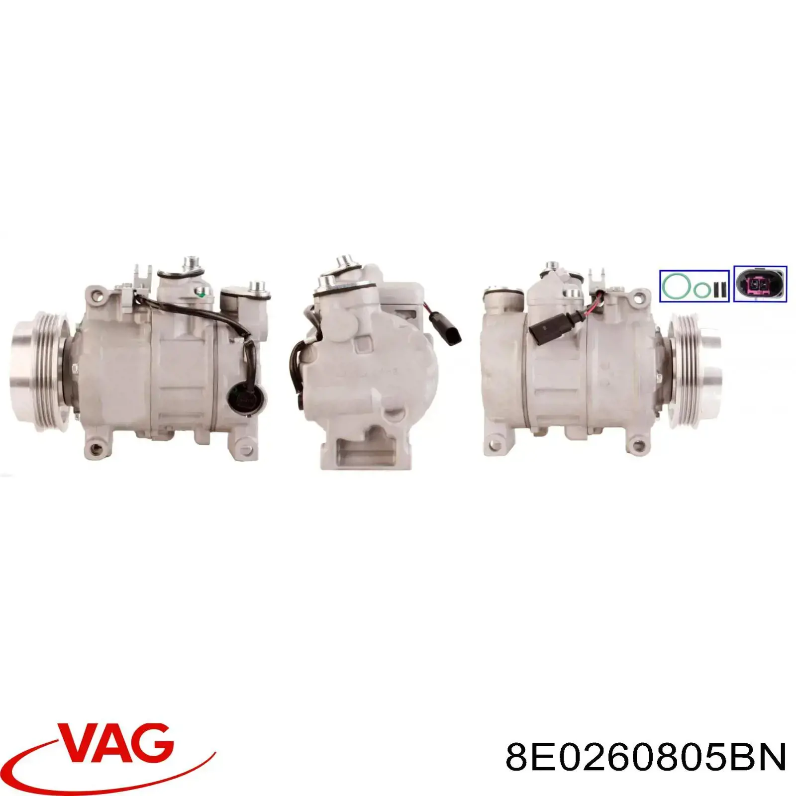 Sprężarka klimatyzacji VAG 8E0260805BN