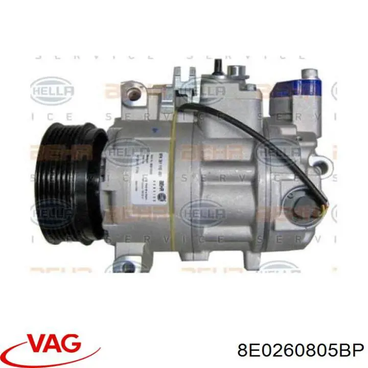 8E0260805BP VAG Sprężarka klimatyzacji