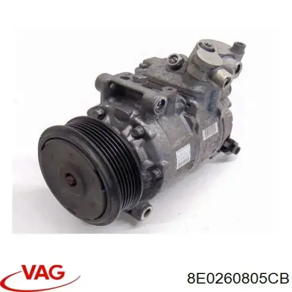 8E0260805CB VAG Sprężarka klimatyzacji