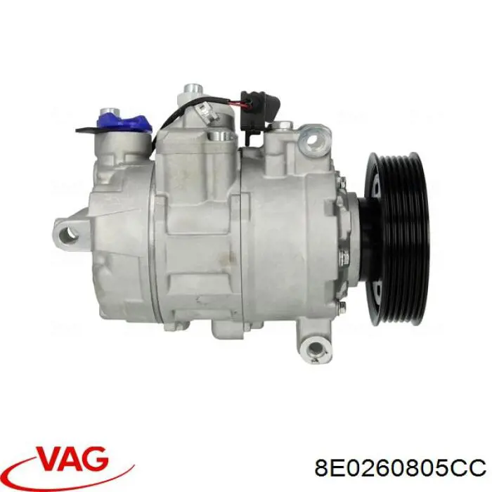 Sprężarka klimatyzacji VAG 8E0260805CC cena, od 245,42 USD