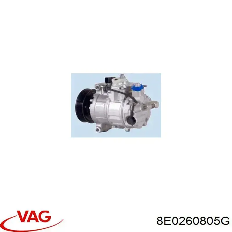 8E0260805G VAG Sprężarka klimatyzacji