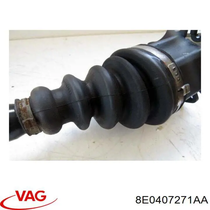 Do koszyka 8E0407271AA VAG Półoś napędowa przednia