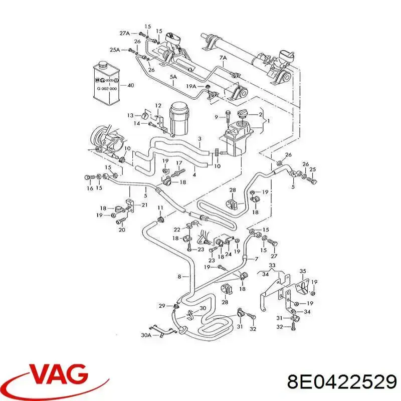 Zawór maglownicy zwrotny VAG 1J0422529A cena, od 26,72 USD