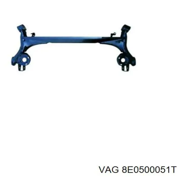 Do koszyka 8E0500051T VAG Korpus osi tylnej