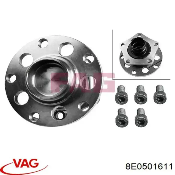 Piasta tylna 8E0501611 VAG