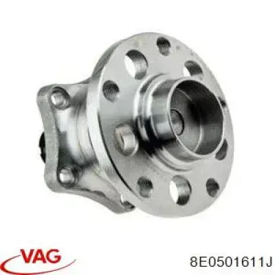 Do koszyka 8E0501611J VAG Piasta tylna