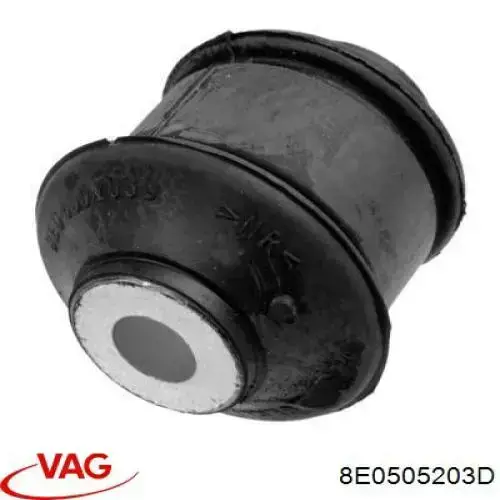 Do koszyka 8E0505203D VAG Silentblock czopu tylnego