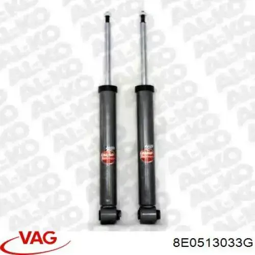 Do koszyka 8E0513033G VAG Amortyzator tylny