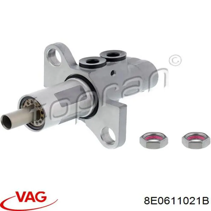 Do koszyka 8E0611021B VAG Główny cylinder hamulców