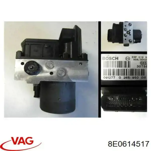 8E0614517 VAG Sterownik ABS  hydrauliczny