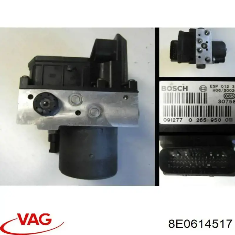 Do koszyka 8E0614517 VAG Sterownik ABS  hydrauliczny