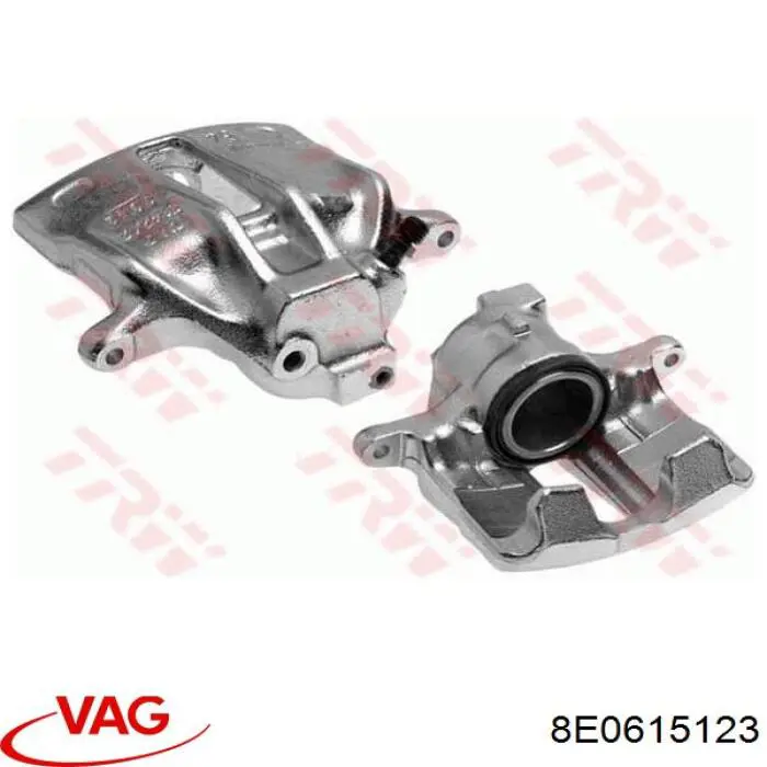Zacisk hamulcowy przedni lewy VAG 8E0615123 cena, od 51,85 USD
